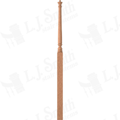 L.J. Smith 3" Intermediate Landing Newel · LJ-4017-O — stair parts selection with LeviArs Design & Remodeling