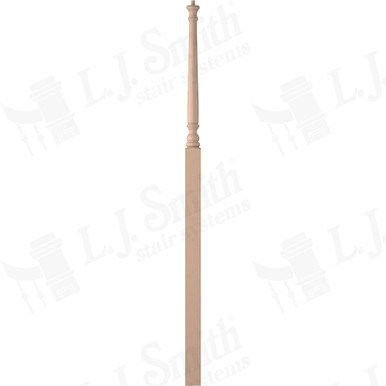 L.J. Smith 3" Intermediate Landing Newel · LJ-4018-M — stair parts selection with LeviArs Design & Remodeling