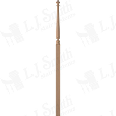 L.J. Smith 3" Intermediate Landing Newel · LJ-4018-P — stair parts selection with LeviArs Design & Remodeling
