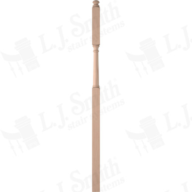 L.J. Smith 3" Intermediate Landing Newel · LJ-4046-B — stair parts selection with LeviArs Design & Remodeling