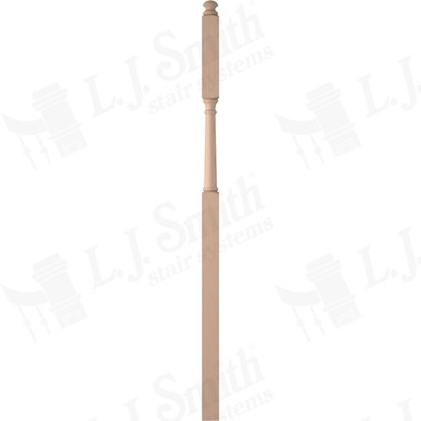 L.J. Smith 3" Intermediate Landing Newel · LJ-4046-M — stair parts selection with LeviArs Design & Remodeling