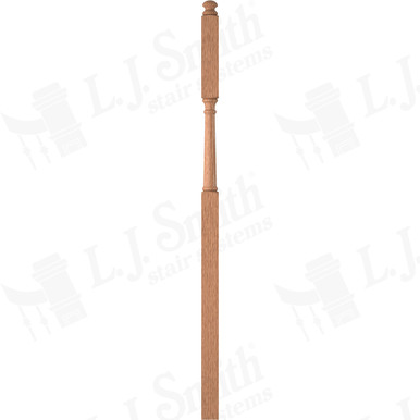 L.J. Smith 3" Intermediate Landing Newel · LJ-4046-O — stair parts selection with LeviArs Design & Remodeling