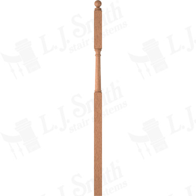 L.J. Smith 3" Intermediate Landing Newel · LJ-4046BT-O — stair parts selection with LeviArs Design & Remodeling