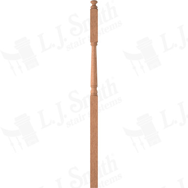 L.J. Smith 3" Intermediate Landing Newel · LJ-4046OT-O — stair parts selection with LeviArs Design & Remodeling