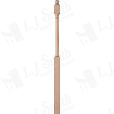 L.J. Smith 3" Intermediate Landing Newel · LJ-4053-B — stair parts selection with LeviArs Design & Remodeling