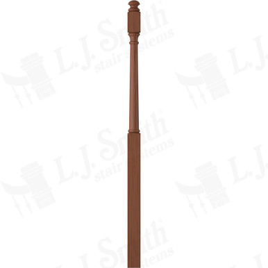 L.J. Smith 3" Intermediate Landing Newel · LJ-4053-C — stair parts selection with LeviArs Design & Remodeling