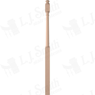 L.J. Smith 3" Intermediate Landing Newel · LJ-4053-M — stair parts selection with LeviArs Design & Remodeling