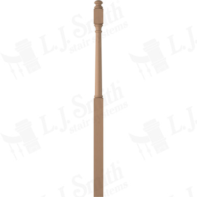 L.J. Smith 3" Intermediate Landing Newel · LJ-4053-P — stair parts selection with LeviArs Design & Remodeling