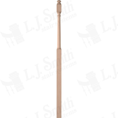 L.J. Smith 3" Intermediate Landing Newel · LJ-4055-B — stair parts selection with LeviArs Design & Remodeling