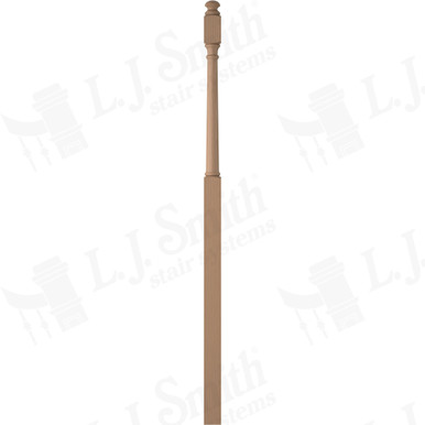 L.J. Smith 3" Intermediate Landing Newel · LJ-4055-P — stair parts selection with LeviArs Design & Remodeling