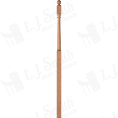 L.J. Smith 3" Intermediate Landing Newel · LJ-4055BT-O — stair parts selection with LeviArs Design & Remodeling