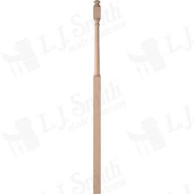 L.J. Smith 3" Intermediate Landing Newel · LJ-4058-B — stair parts selection with LeviArs Design & Remodeling