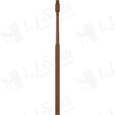 L.J. Smith 3" Intermediate Landing Newel · LJ-4058-C — stair parts selection with LeviArs Design & Remodeling
