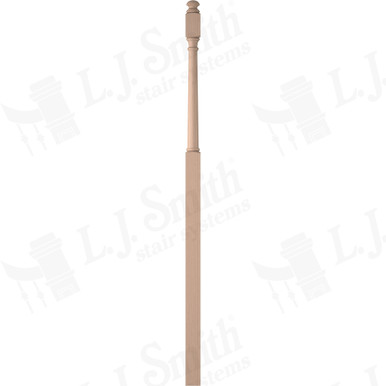 L.J. Smith 3" Intermediate Landing Newel · LJ-4058-M — stair parts selection with LeviArs Design & Remodeling