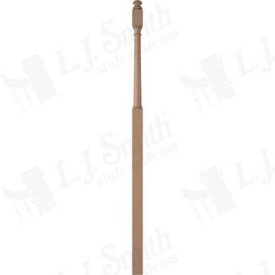 L.J. Smith 3" Intermediate Landing Newel · LJ-4058-P — stair parts selection with LeviArs Design & Remodeling