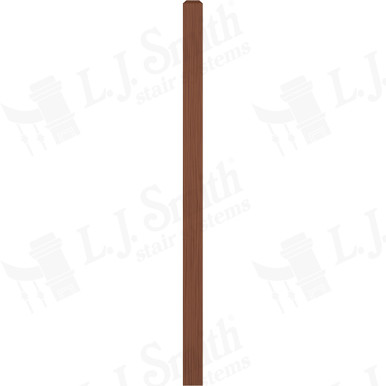 L.J. Smith 3" Intermediate Landing Newel · LJ-4111-HC — stair parts selection with LeviArs Design & Remodeling
