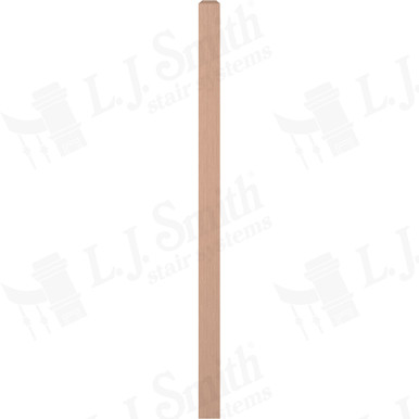 L.J. Smith 3" Intermediate Landing Newel · LJ-4111-HM — stair parts selection with LeviArs Design & Remodeling