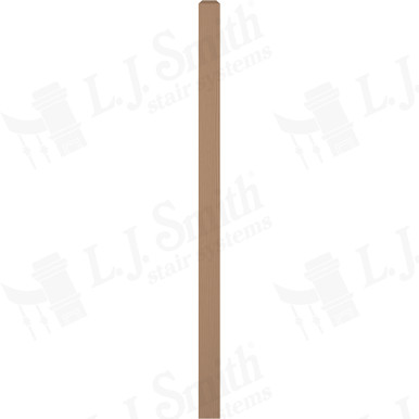 L.J. Smith 3" Intermediate Landing Newel · LJ-4111-P — stair parts selection with LeviArs Design & Remodeling