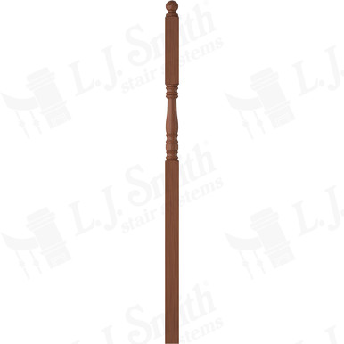 L.J. Smith 3" Intermediate Landing Newel · LJ-4605-C — stair parts selection with LeviArs Design & Remodeling