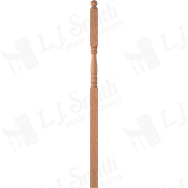 L.J. Smith 3" Intermediate Landing Newel · LJ-4605-O — stair parts selection with LeviArs Design & Remodeling