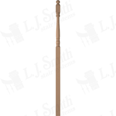 L.J. Smith 3" Intermediate Landing Newel · LJ-4658-P — stair parts selection with LeviArs Design & Remodeling