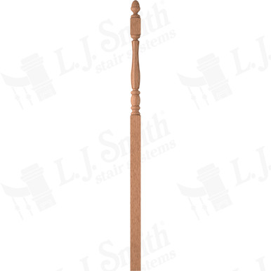 L.J. Smith 3" Intermediate Landing Newel · LJF-3258-O — stair parts selection with LeviArs Design & Remodeling