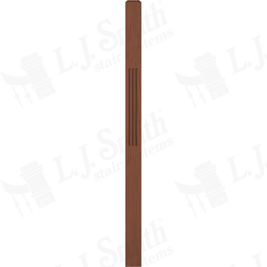 L.J. Smith 3" Intermediate Landing Newel · LJF-4111-C — stair parts selection with LeviArs Design & Remodeling