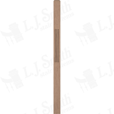 L.J. Smith 3" Intermediate Landing Newel · LJF-4111-HK — stair parts selection with LeviArs Design & Remodeling