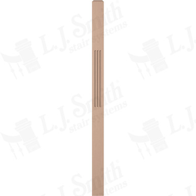 L.J. Smith 3" Intermediate Landing Newel · LJF-4111-M — stair parts selection with LeviArs Design & Remodeling