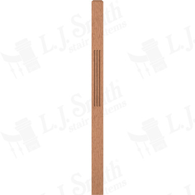 L.J. Smith 3" Intermediate Landing Newel · LJF-4111-O — stair parts selection with LeviArs Design & Remodeling