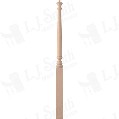 L.J. Smith 3" Long Utility Newel · LJ-4014-M — stair parts selection with LeviArs Design & Remodeling
