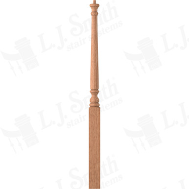 L.J. Smith 3" Long Utility Newel · LJ-4014-O — stair parts selection with LeviArs Design & Remodeling