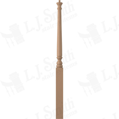 L.J. Smith 3" Long Utility Newel · LJ-4014-P — stair parts selection with LeviArs Design & Remodeling