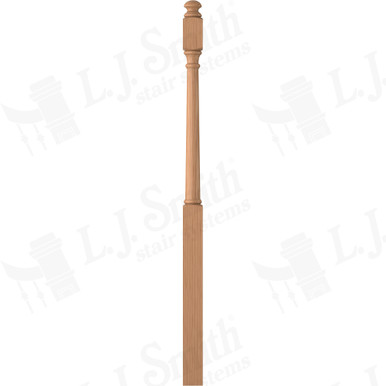 L.J. Smith 3" Long Utility Newel · LJ-4042-AL — stair parts selection with LeviArs Design & Remodeling
