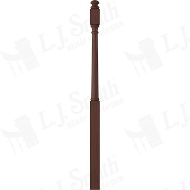 L.J. Smith 3" Long Utility Newel · LJ-4042-W — stair parts selection with LeviArs Design & Remodeling