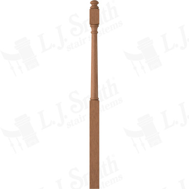 L.J. Smith 3" Long Utility Newel · LJ-4042-WO — stair parts selection with LeviArs Design & Remodeling