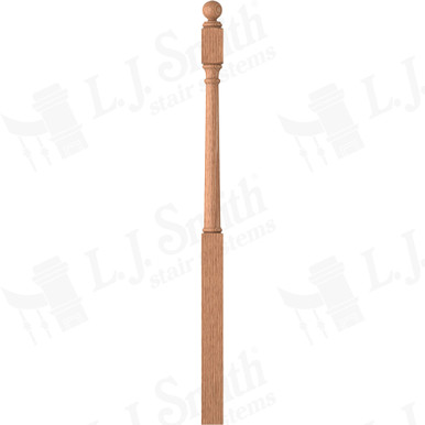 L.J. Smith 3" Long Utility Newel · LJ-4042BT-O — stair parts selection with LeviArs Design & Remodeling