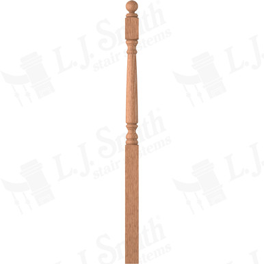 L.J. Smith 3" Long Utility Newel · LJ-4152-O — stair parts selection with LeviArs Design & Remodeling