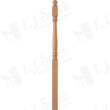 L.J. Smith 3" Long Utility Newel · LJ-4604-AL — stair parts selection with LeviArs Design & Remodeling