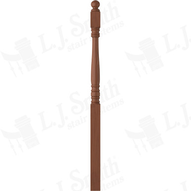 L.J. Smith 3" Long Utility Newel · LJ-4604-C — stair parts selection with LeviArs Design & Remodeling