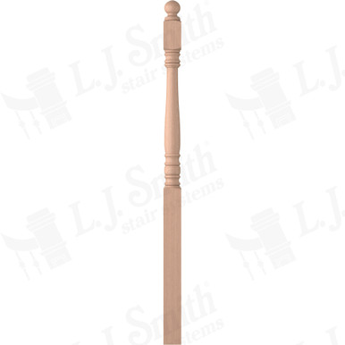 L.J. Smith 3" Long Utility Newel · LJ-4604-HM — stair parts selection with LeviArs Design & Remodeling