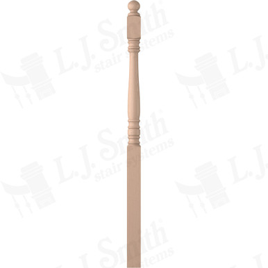 L.J. Smith 3" Long Utility Newel · LJ-4604-M — stair parts selection with LeviArs Design & Remodeling