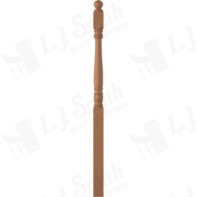 L.J. Smith 3" Long Utility Newel · LJ-4604-WO — stair parts selection with LeviArs Design & Remodeling