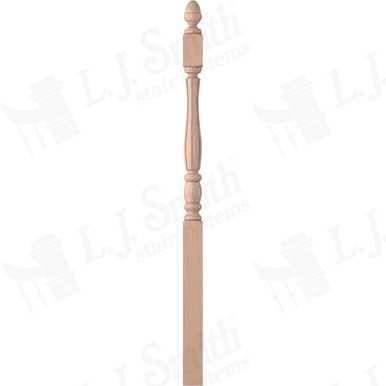 L.J. Smith 3" Long Utility Newel · LJF-3242-B — stair parts selection with LeviArs Design & Remodeling