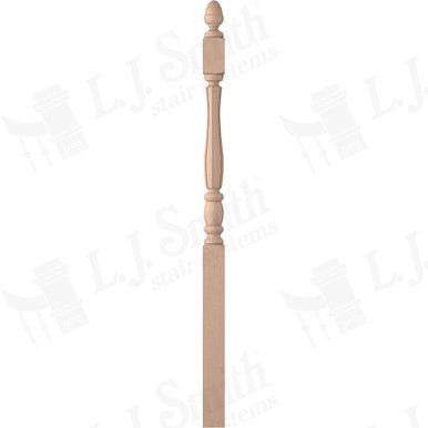L.J. Smith 3" Long Utility Newel · LJF-3242-M — stair parts selection with LeviArs Design & Remodeling