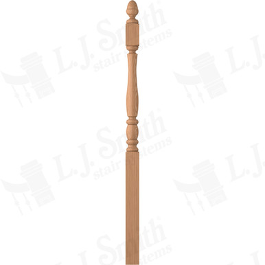 L.J. Smith 3" Long Utility Newel · LJP-3242-AL — stair parts selection with LeviArs Design & Remodeling