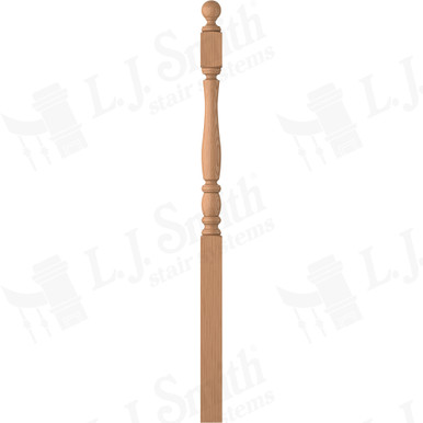 L.J. Smith 3" Long Utility Newel · LJP-3242BT-AL — stair parts selection with LeviArs Design & Remodeling