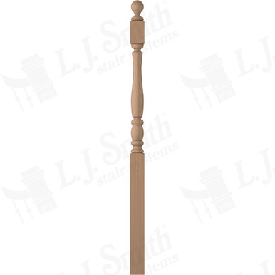 L.J. Smith 3" Long Utility Newel · LJP-3242BT-P — stair parts selection with LeviArs Design & Remodeling