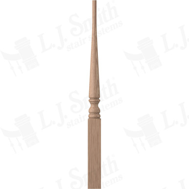 L.J. Smith 3" Pin Top Newel · LJ-4013PT-HK — stair parts selection with LeviArs Design & Remodeling