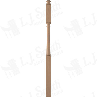 L.J. Smith 3" Second Floor Landing Newel · LJ-4045-P — stair parts selection with LeviArs Design & Remodeling